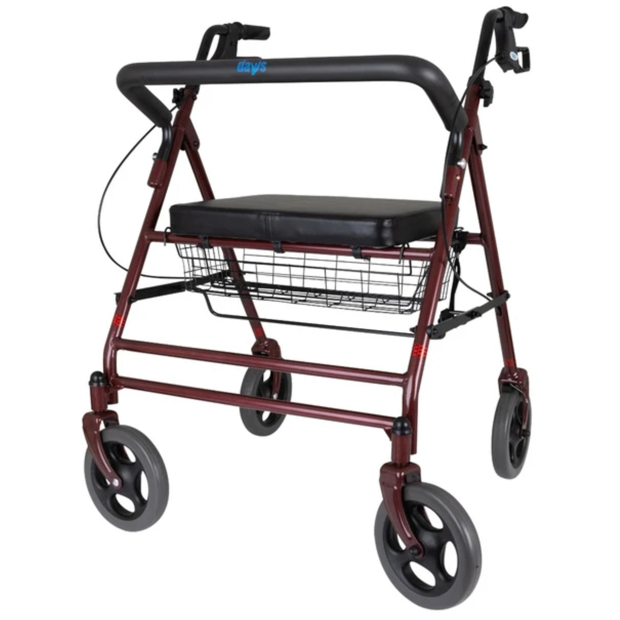Days 111 Bariatric Rollator with Padded Seat