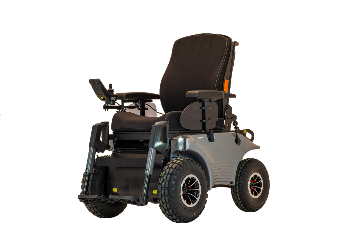 Meyra Optimus 2 All Terrain 8mph Powerchair. Unrivaled Off-Road Capability And Freedom To Truly Explore!