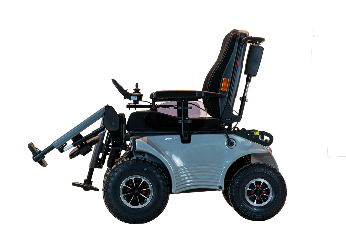 Meyra Optimus 2 All Terrain 8mph Powerchair. Unrivaled Off-Road Capability And Freedom To Truly Explore!
