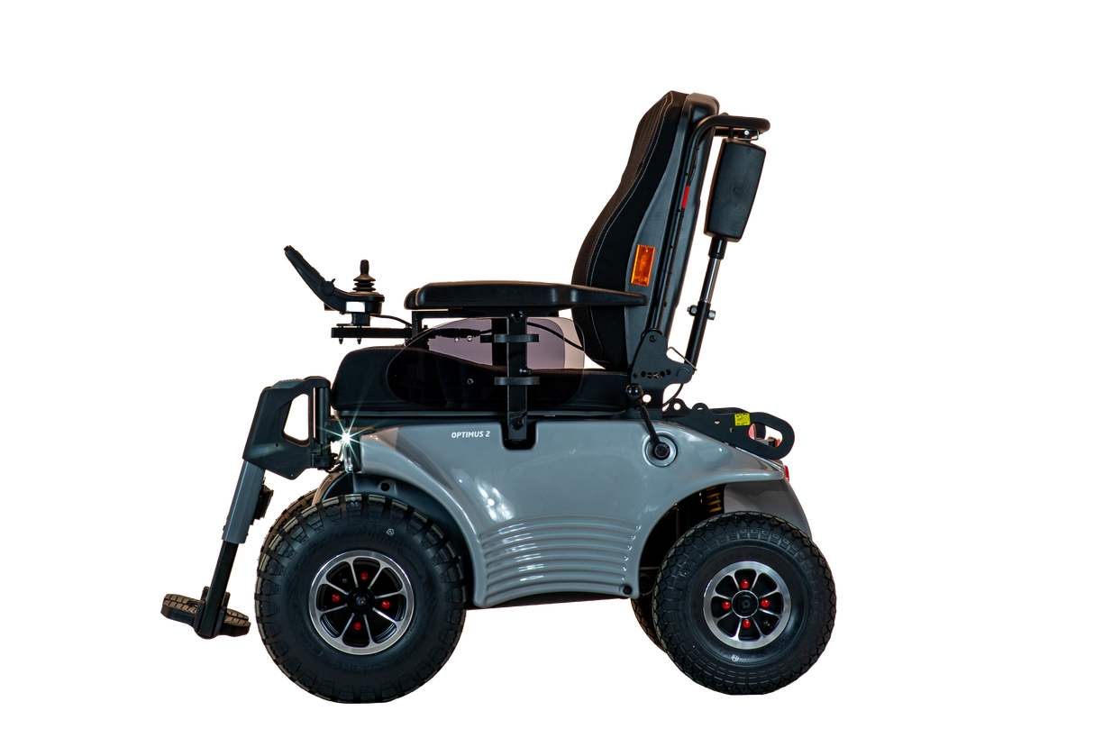 Meyra Optimus 2 All Terrain 8mph Powerchair. Unrivaled Off-Road Capability And Freedom To Truly Explore!