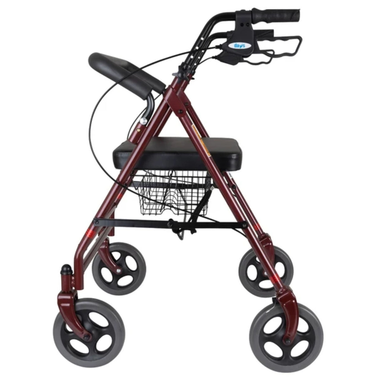 Days 111 Bariatric Rollator with Padded Seat