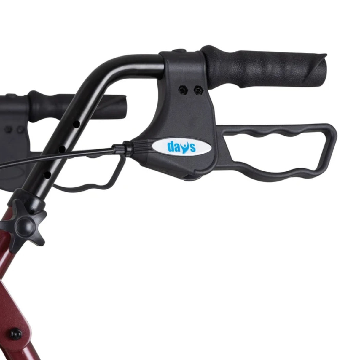 Days 111 Bariatric Rollator with Padded Seat