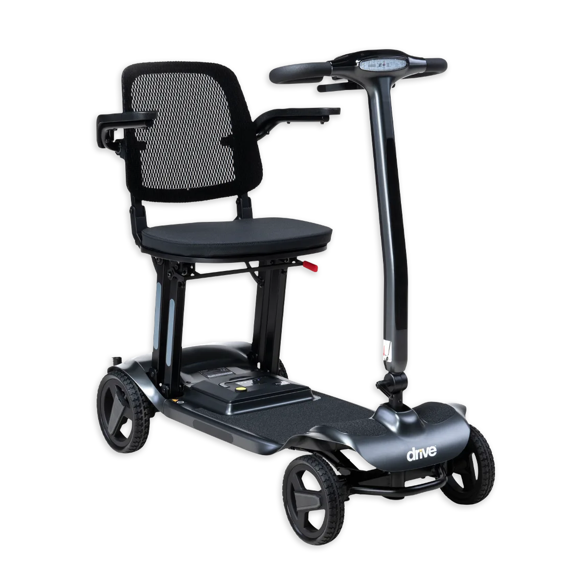 Drive AeroMg Lightweight Folding Mobility Scooter At Just 14.5kg. 5 Year Frame Warranty And Full Charge In Under 3 Hours!