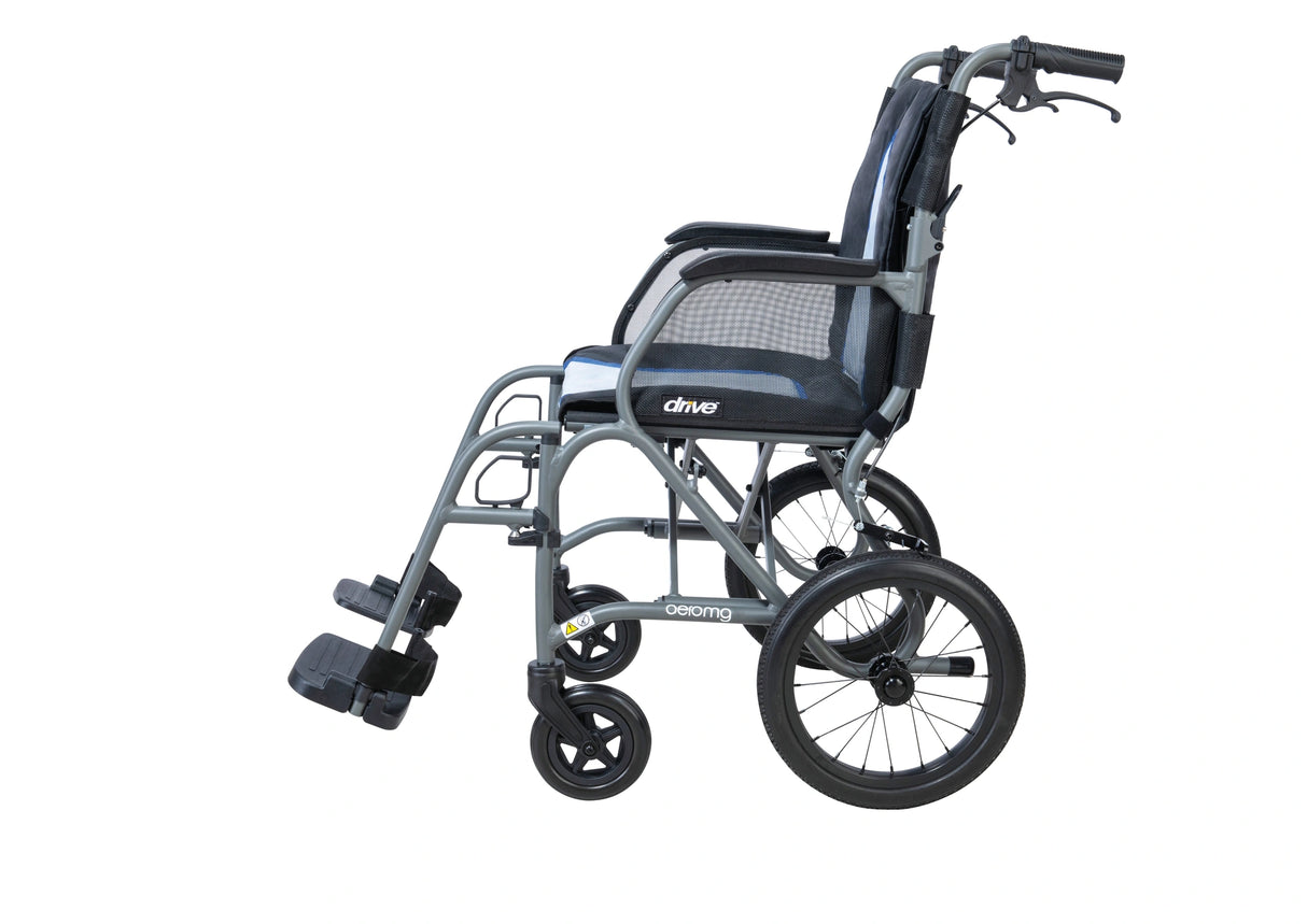 Drive AeroMg Transit Wheelchair. Carry weight of just 5.7kg!