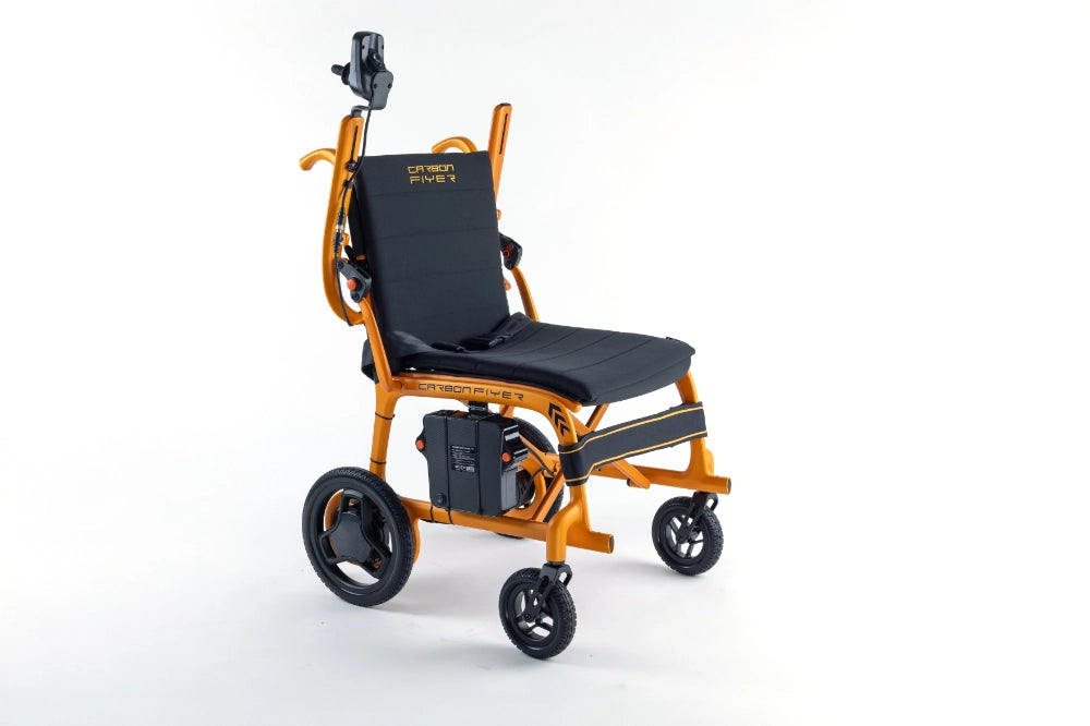 Monarch Mobility Carbon Flyer Electric Wheelchair. Ultra-lightweight Frame at 12.6kg With Battery!
