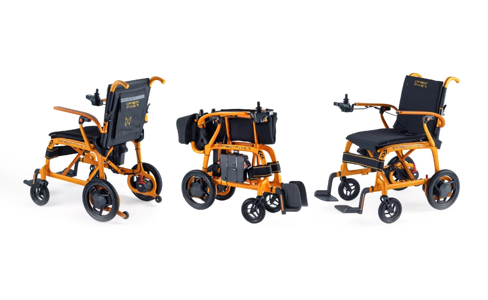 Monarch Mobility Carbon Flyer Electric Wheelchair. Ultra-lightweight Frame at 12.6kg With Battery!