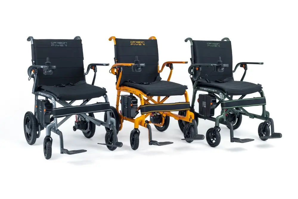 Monarch Mobility Carbon Flyer Electric Wheelchair. Ultra-lightweight Frame at 12.6kg With Battery!