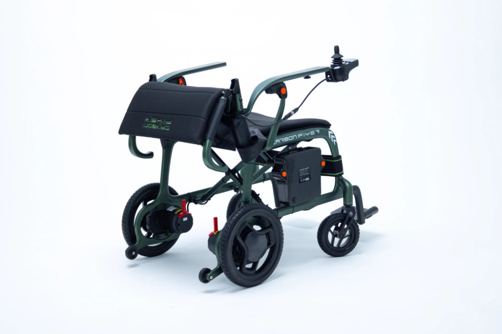 Monarch Mobility Carbon Flyer Electric Wheelchair. Ultra-lightweight Frame at 12.6kg With Battery!