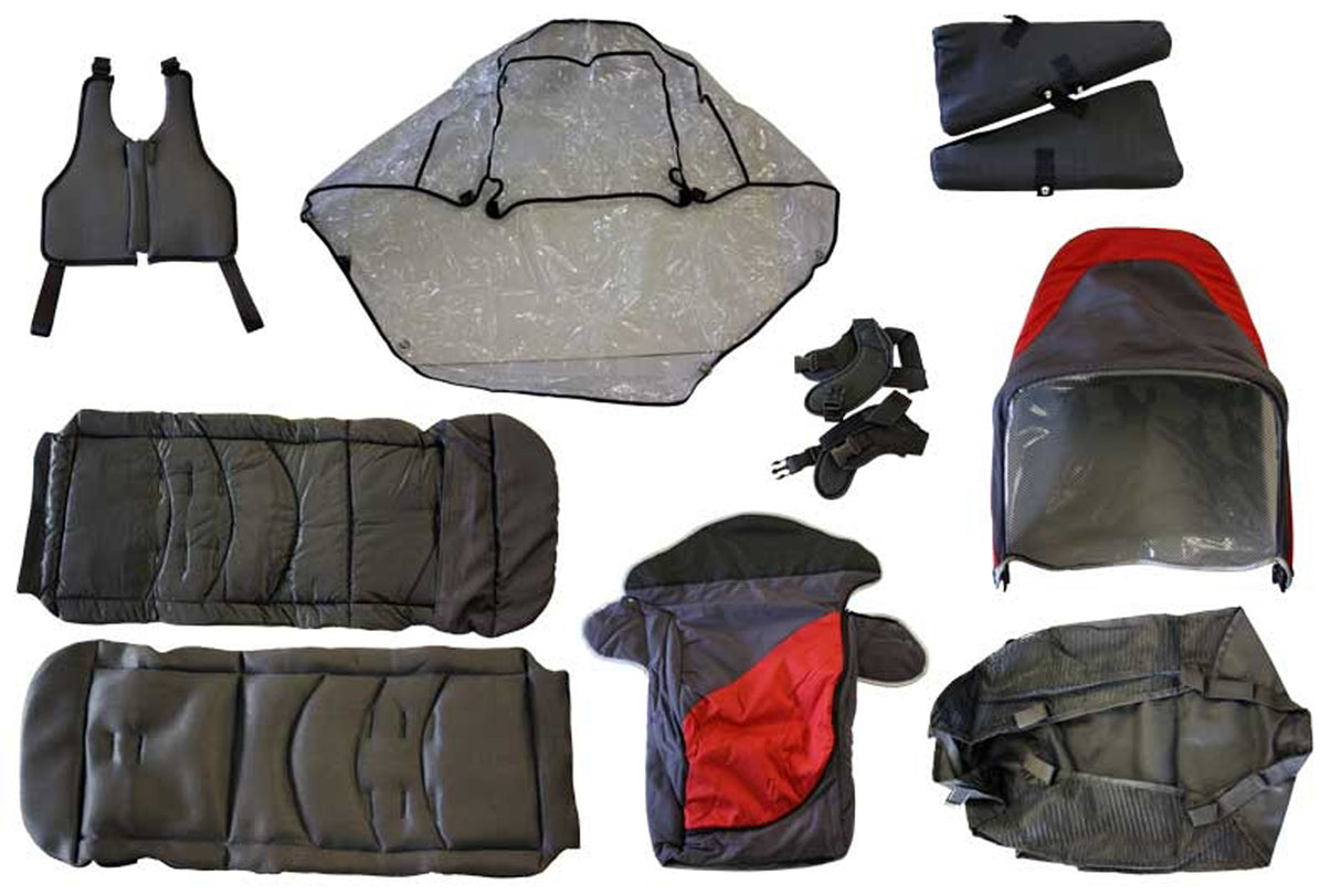 Excel Elise Paediatric Travel Buggy Pushchair with Accessory Bundle