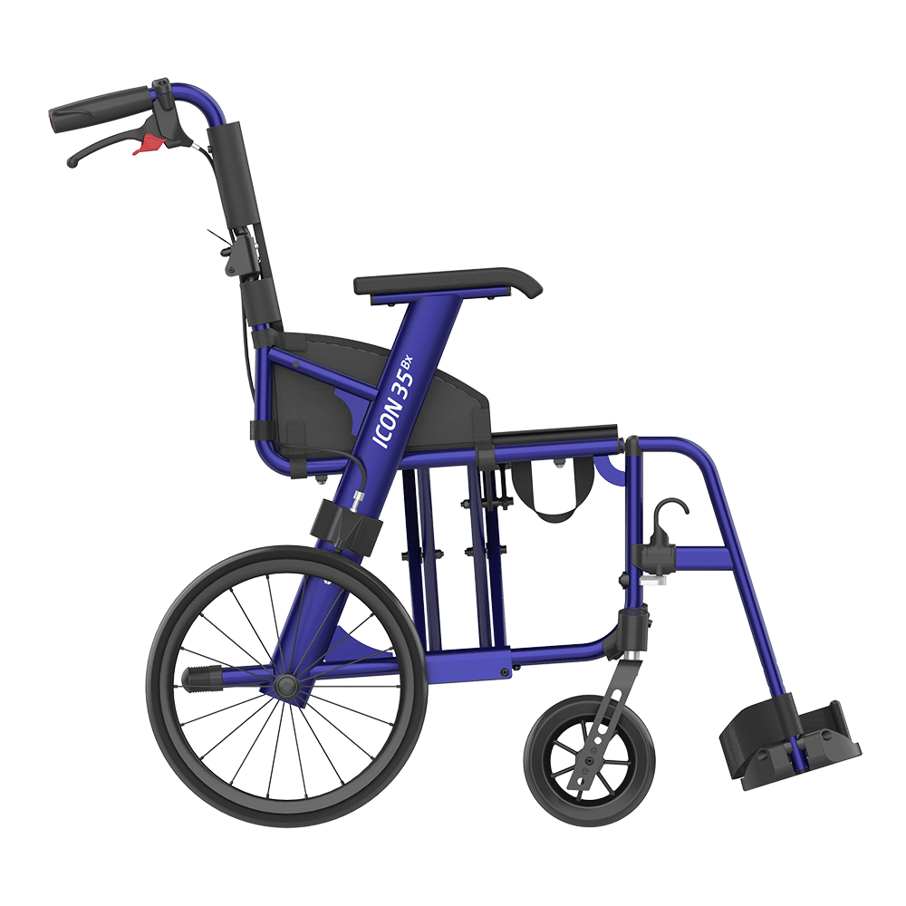 Rehahsense ICON 35 BX Transport Wheelchair. Only 8.2kg!