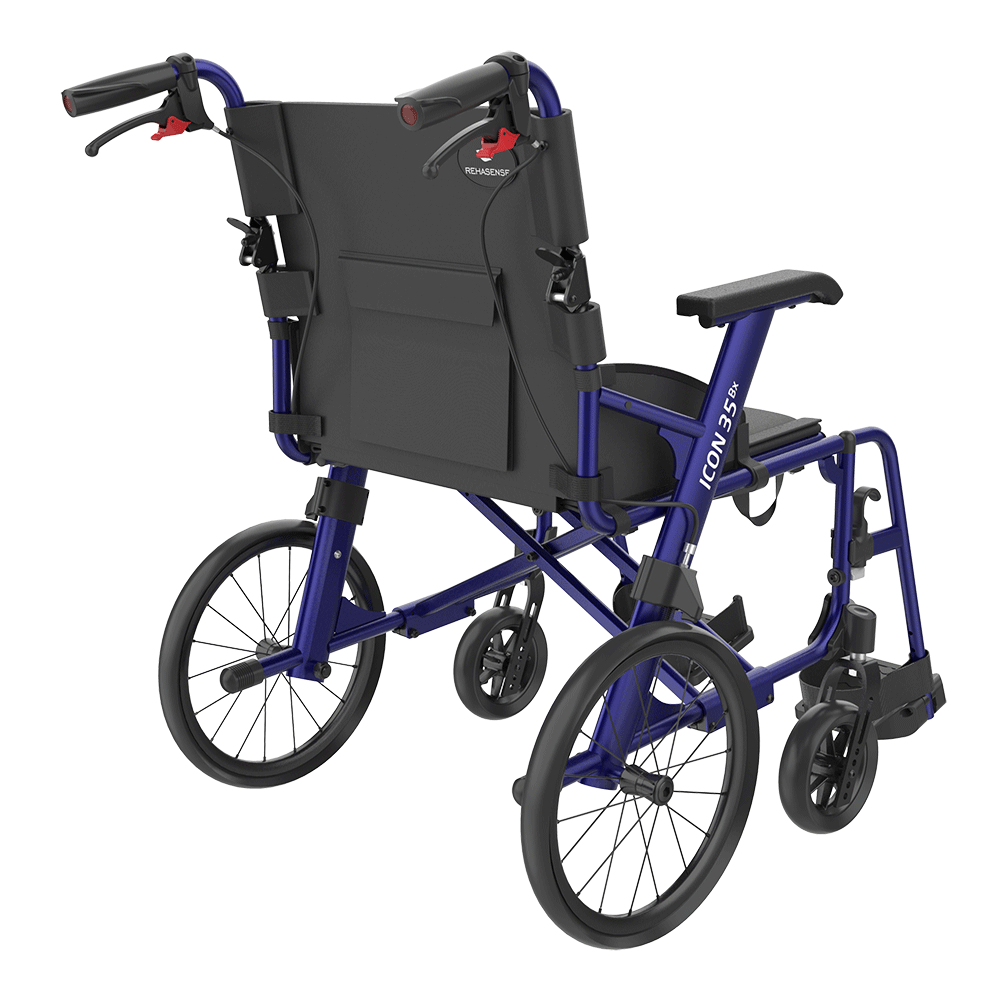 Rehahsense ICON 35 BX Transport Wheelchair. Only 8.2kg!