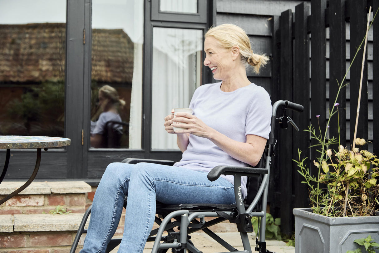 Motion Healthcare Magnelite Transit Wheelchair