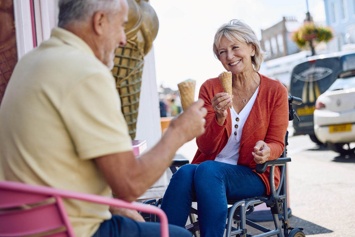 Motion Healthcare Magnelite Transit Wheelchair