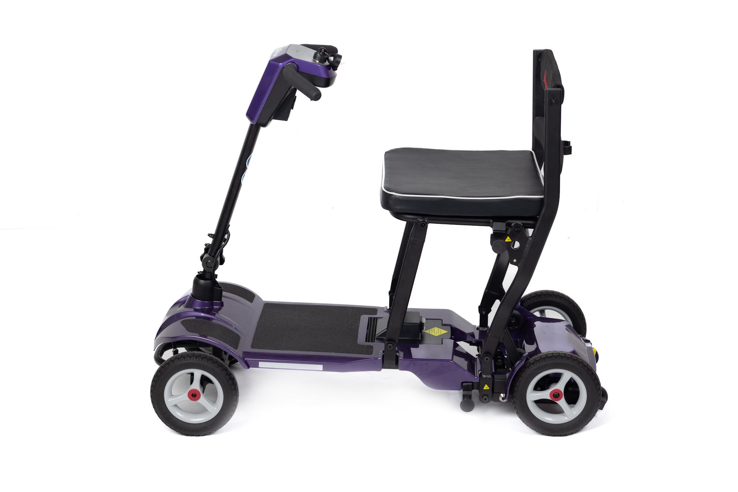 Monarch Air Plus Lightweight Folding Mobility Scooter. One of the lightest 4-wheel boot scooters in the world. Weighs only 15.70Kg!
