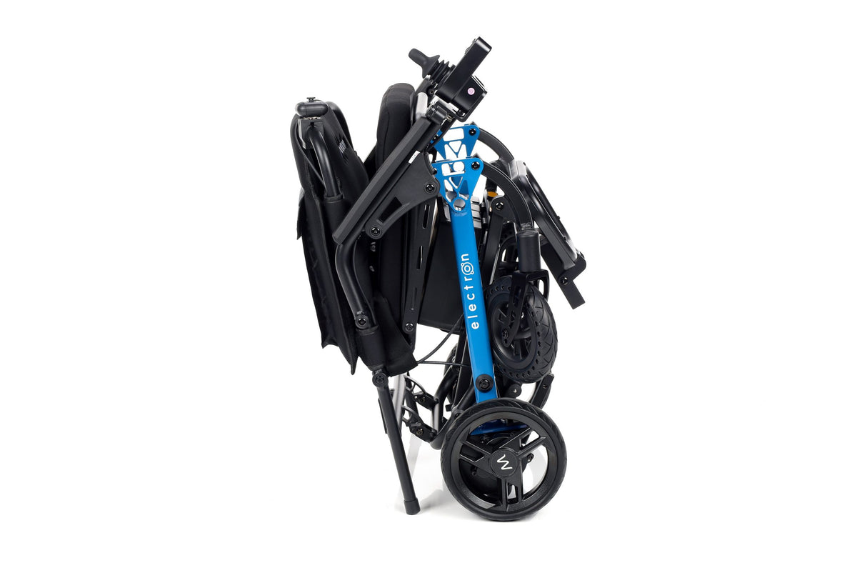 Motion Healthcare Electron Powerchair. Built for Life on the Move. Ultra Light & Compact Magnesium Frame At Just 11.7kg!