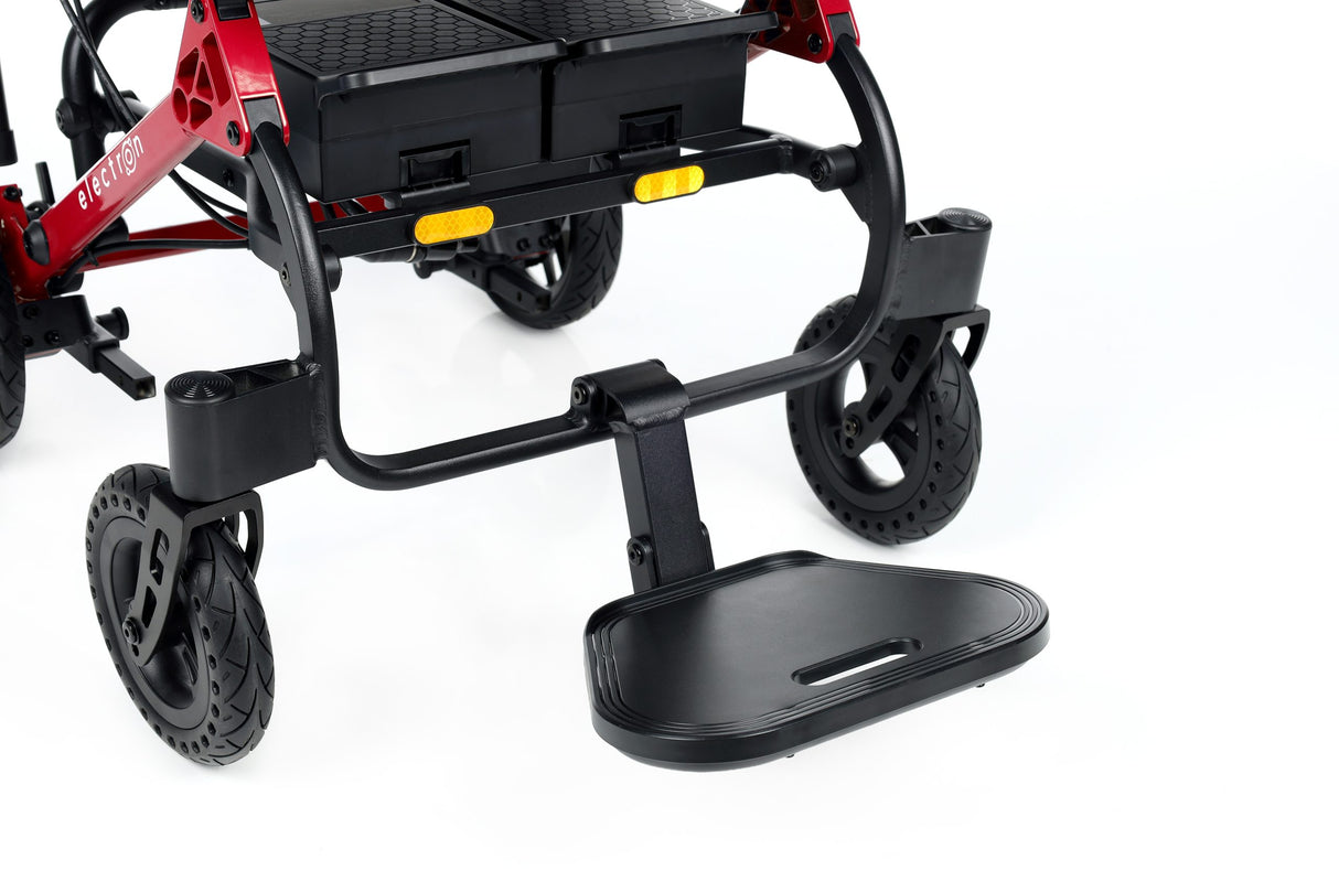 Motion Healthcare Electron Powerchair. Built for Life on the Move. Ultra Light & Compact Magnesium Frame At Just 11.7kg!