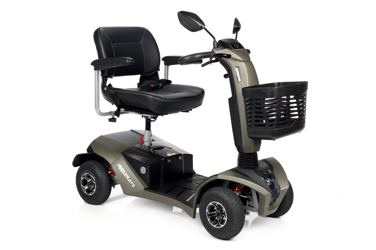 Motion Healthcare Xcelerate 8mph Scooter With A 25 Mile Range!
