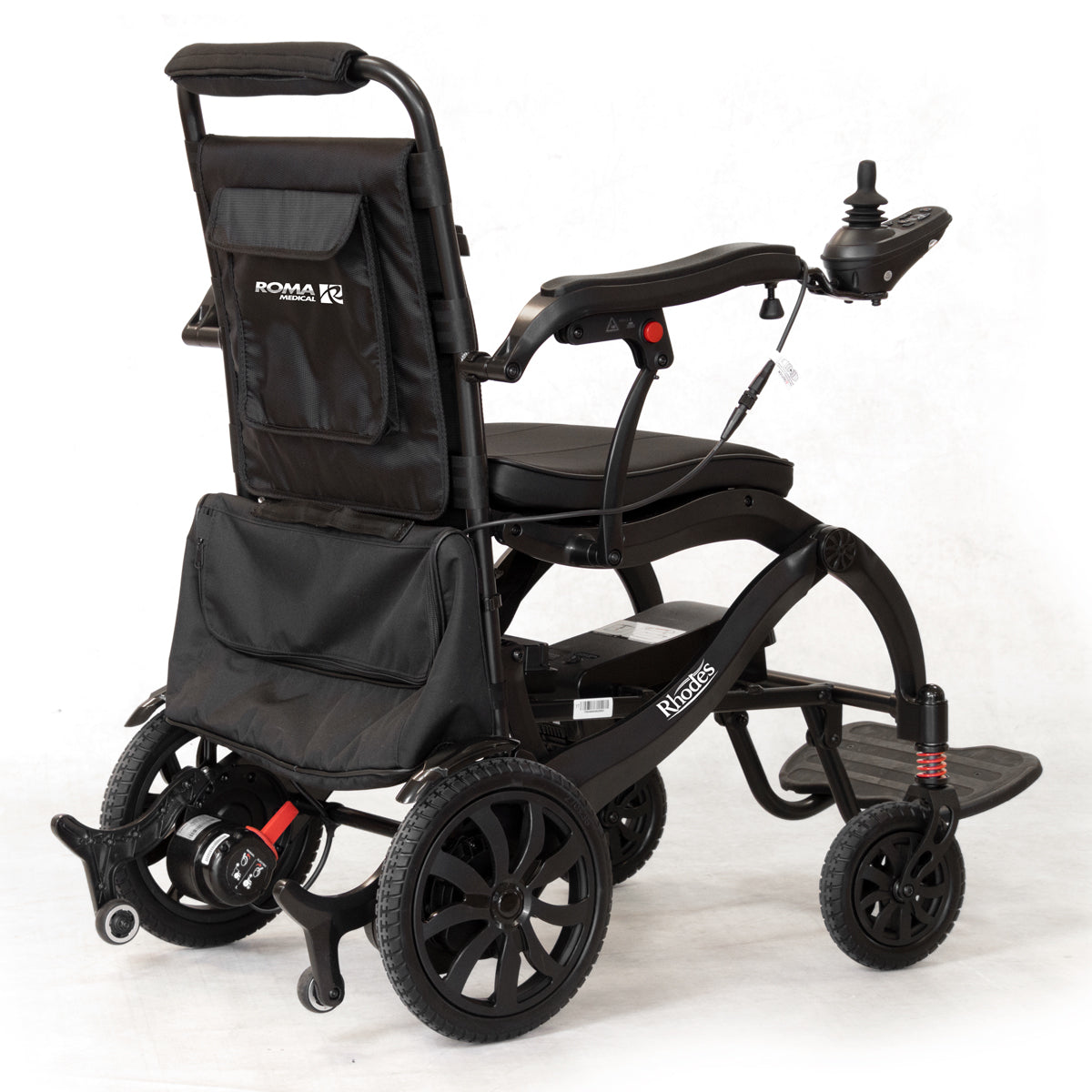 Roma Medical Rhodes Powerchair - Lightweight, Folding Electric Wheelchair with 21km Range!