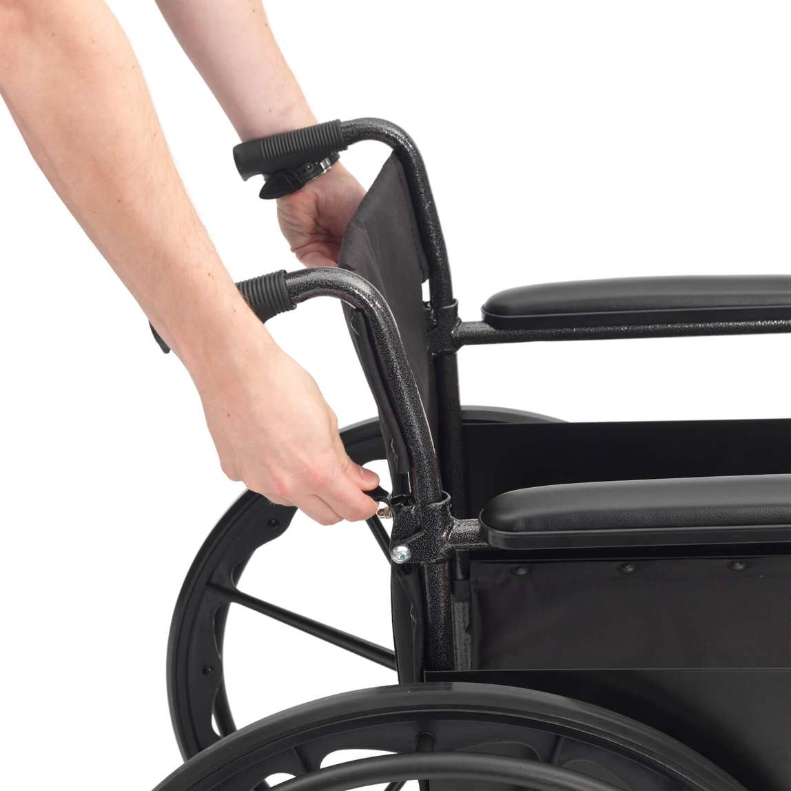 Drive Silver Sport Steel Wheelchair