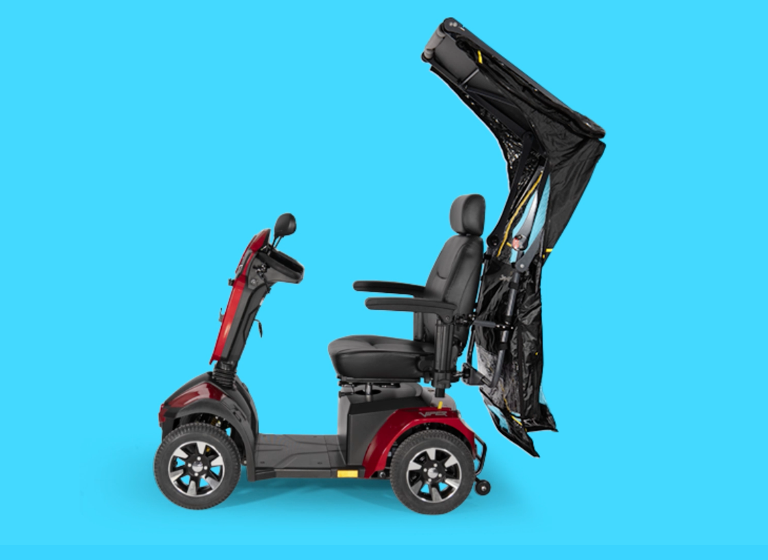 Scooterpac Canopy. Fits Virtually Every Mobility Scooter