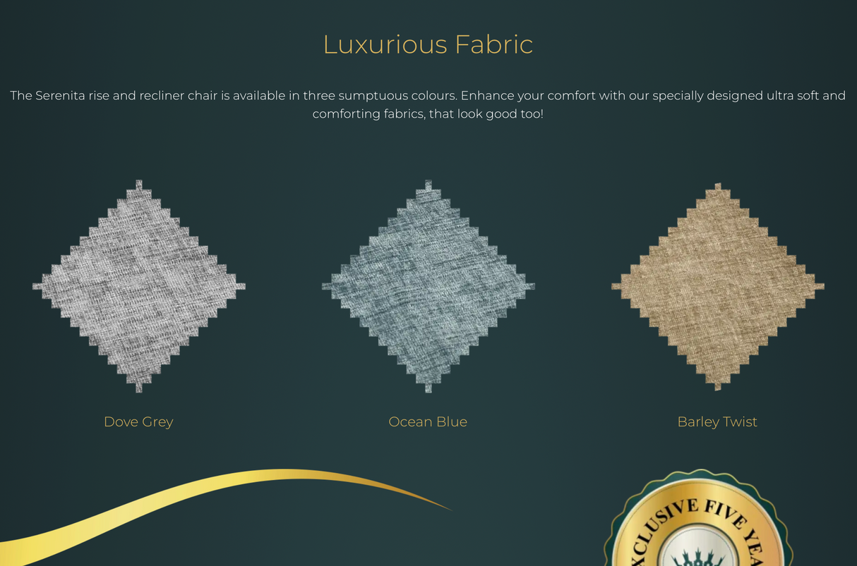 Scooterpac Serenita Rise and Recliner Chair