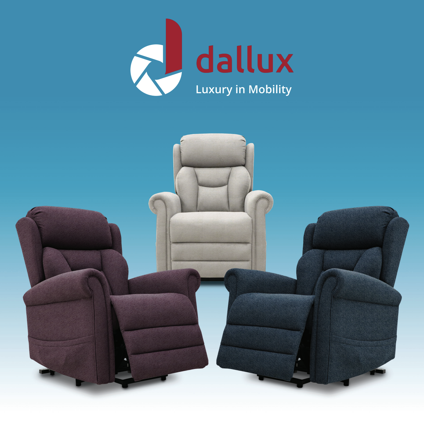 Dallux Nevis Rise and Recline Chair, Luxury Redefined! With Power Headrest, Lumber, Massage & Heat Options