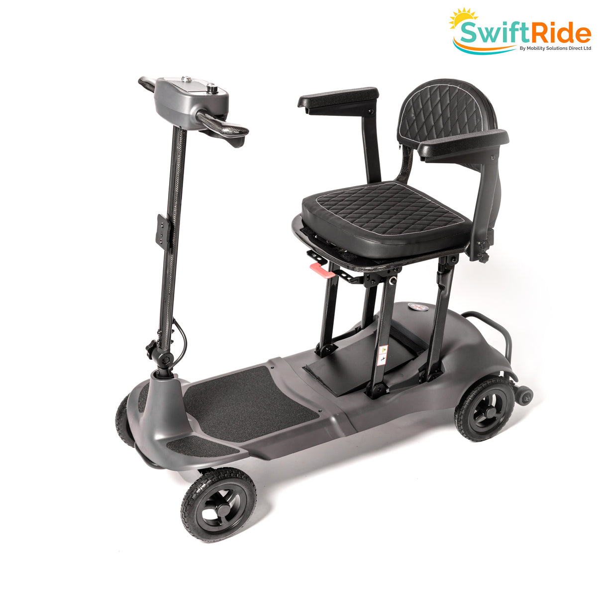 SwiftRide Ultralight Folding Mobility Scooter. Only 12Kg! Carbon Fibre & Magnesium Alloy Making It One of the Lightest Scooters On The Market!