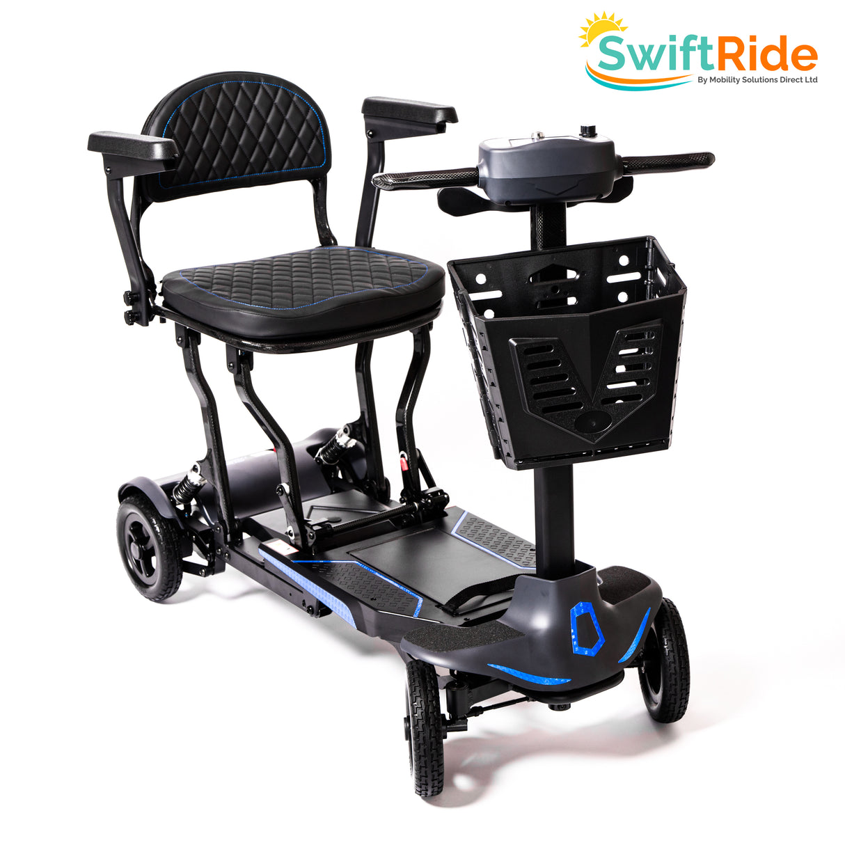 SwiftRide Carbon Lite Ultra Lightweight Folding Mobility Scooter 13kg!
