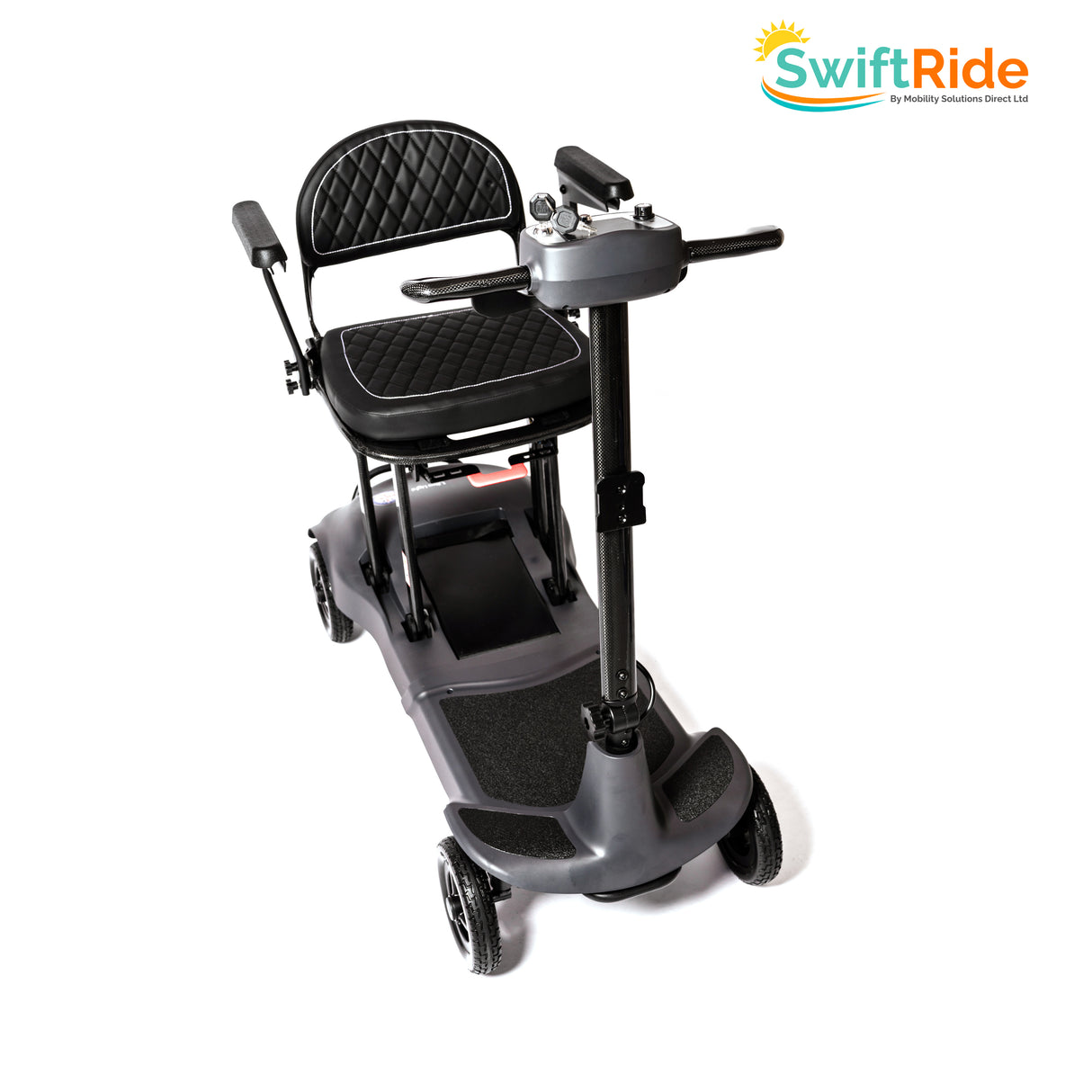 SwiftRide Ultralight Folding Mobility Scooter. Only 12Kg! Carbon Fibre & Magnesium Alloy Making It One of the Lightest Scooters On The Market!