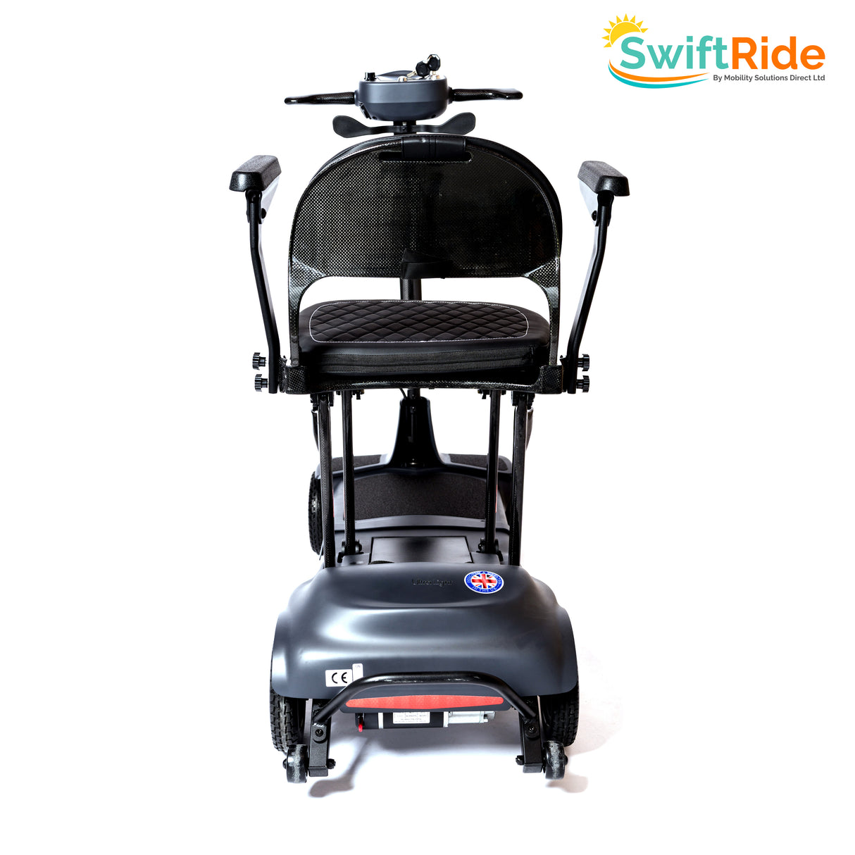 SwiftRide Ultralight Folding Mobility Scooter. Only 12Kg! Carbon Fibre & Magnesium Alloy Making It One of the Lightest Scooters On The Market!