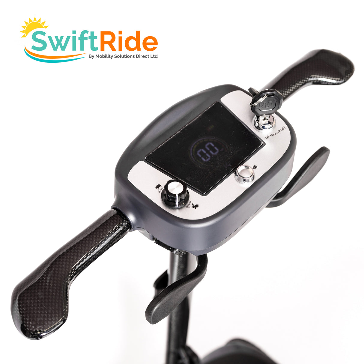 SwiftRide Ultralight Folding Mobility Scooter. Only 12Kg! Carbon Fibre & Magnesium Alloy Making It One of the Lightest Scooters On The Market!