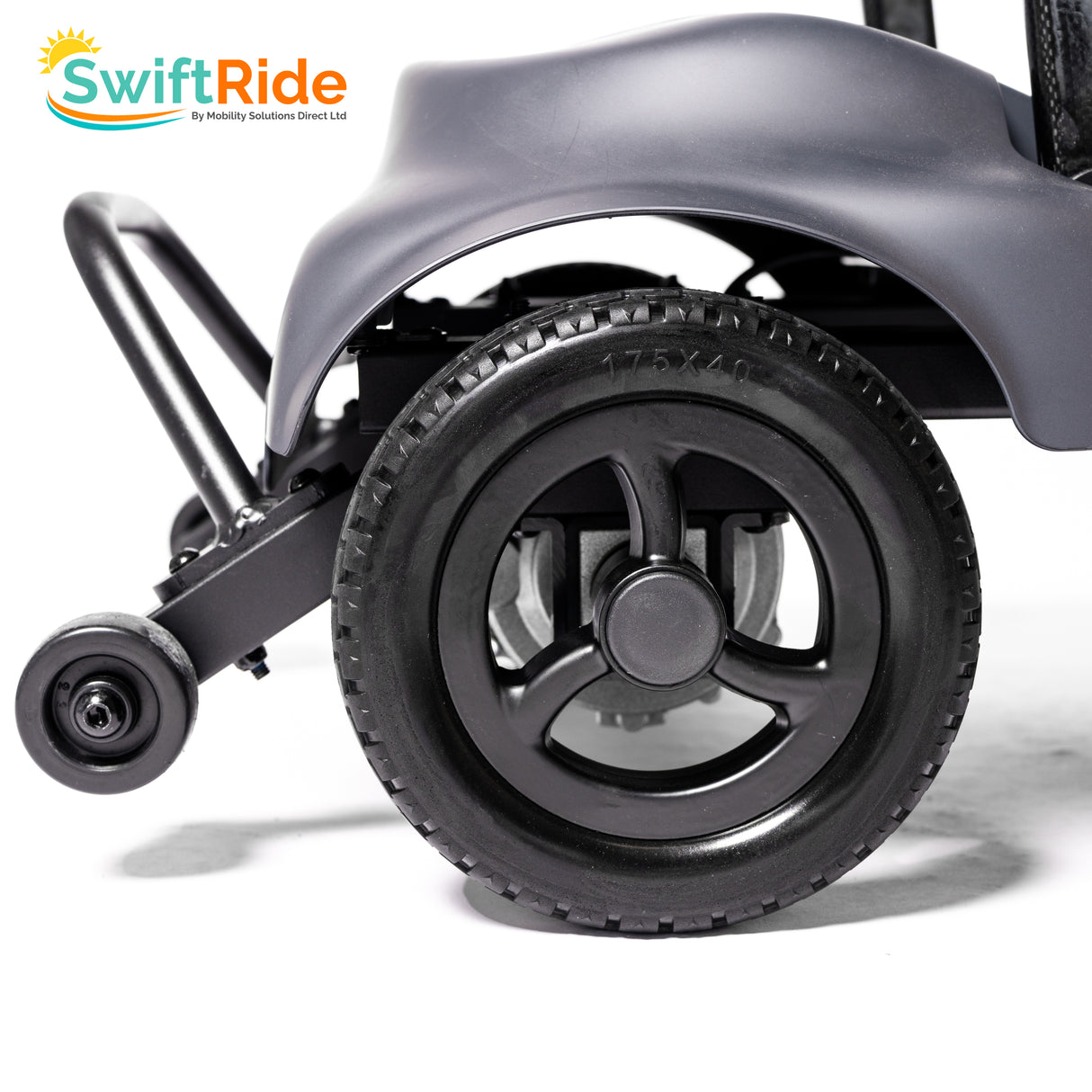 SwiftRide Ultralight Folding Mobility Scooter. Only 12Kg! Carbon Fibre & Magnesium Alloy Making It One of the Lightest Scooters On The Market!