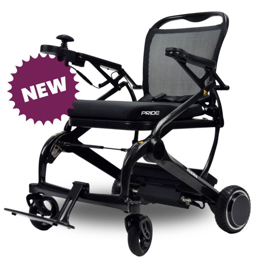 Pride Jazzy Swift Powerchair. Weighs just 10.26kg!