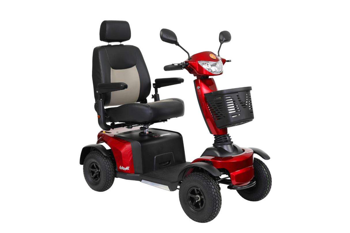 Excel Galaxy II Mobility Scooter. A scooter with extensive experience and excellent driving comfort