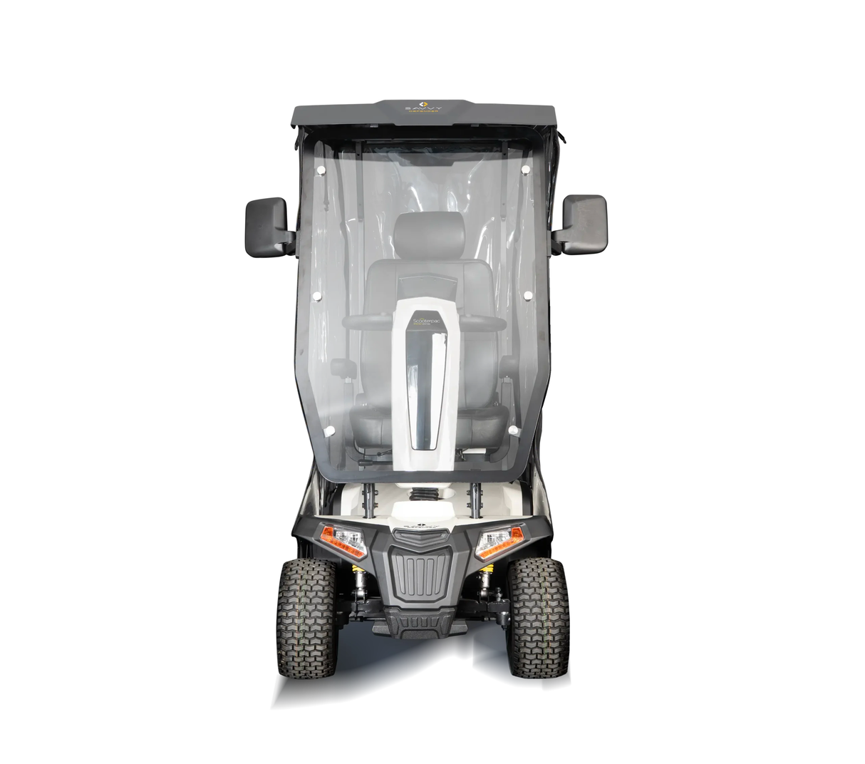 Scooterpac Savvy Defender Mobility Scooter. Optional Hard Top Cover