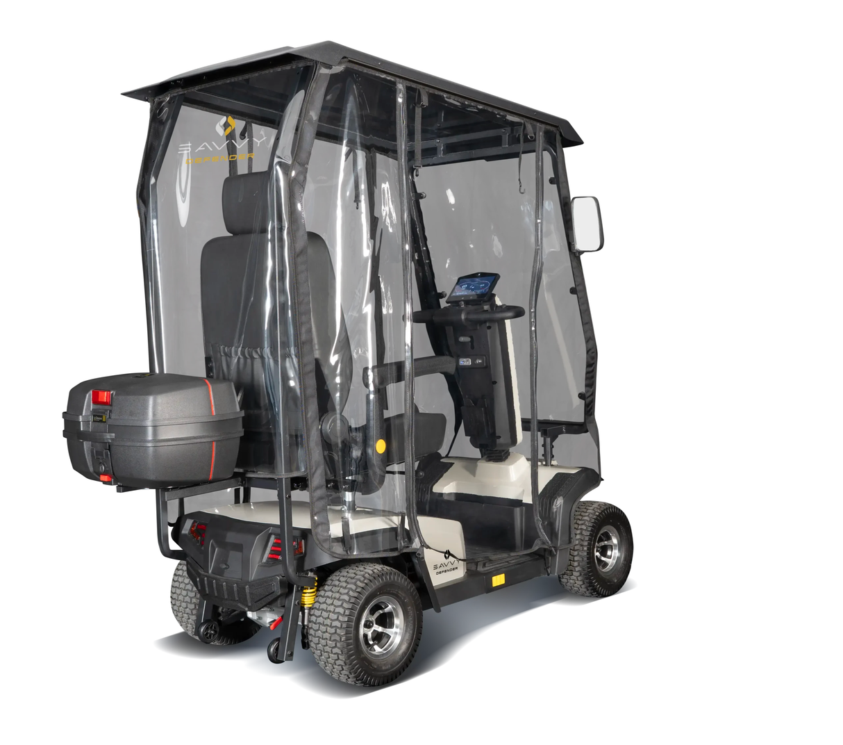 Scooterpac Savvy Defender Mobility Scooter. Optional Hard Top Cover