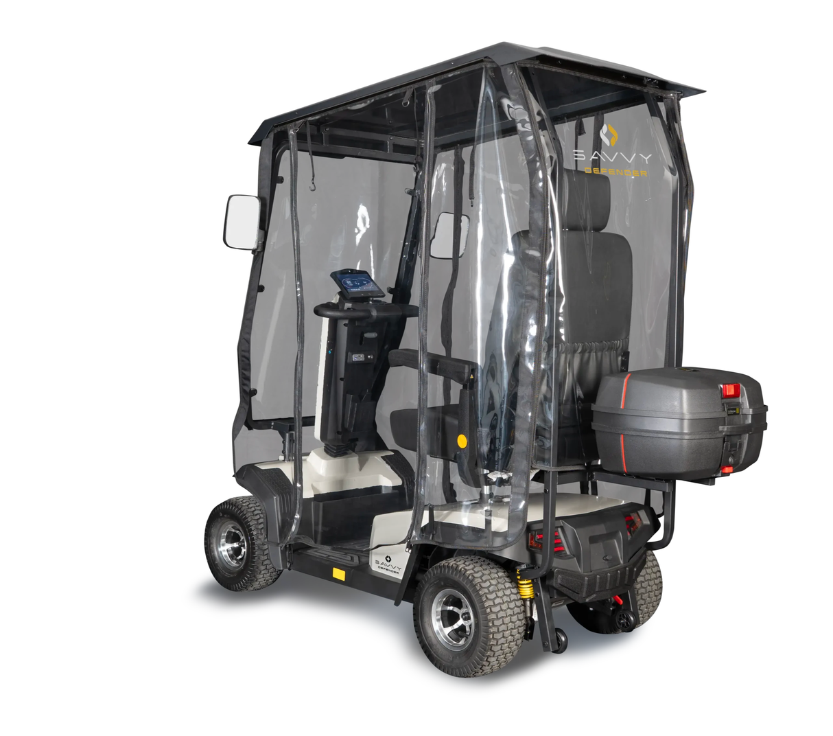Scooterpac Savvy Defender Mobility Scooter. Optional Hard Top Cover