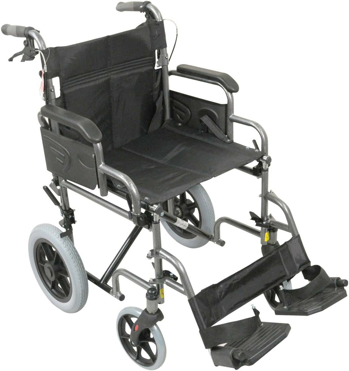 Aidapt Deluxe Attendant Propelled Steel Wheelchair