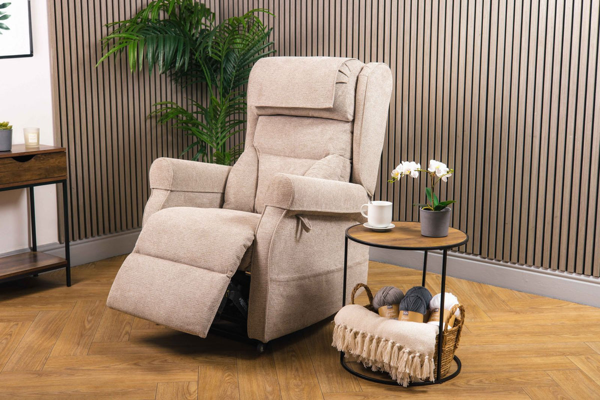 Easy Motion Rhyme Riser Recliner. Includes Free Delivery With Engineer Installation And 5 Years Warranty!