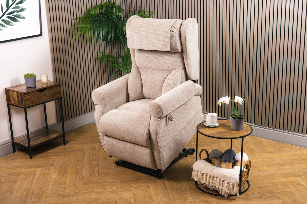 Easy Motion Rhyme Riser Recliner. Includes Free Delivery With Engineer Installation And 5 Years Warranty!