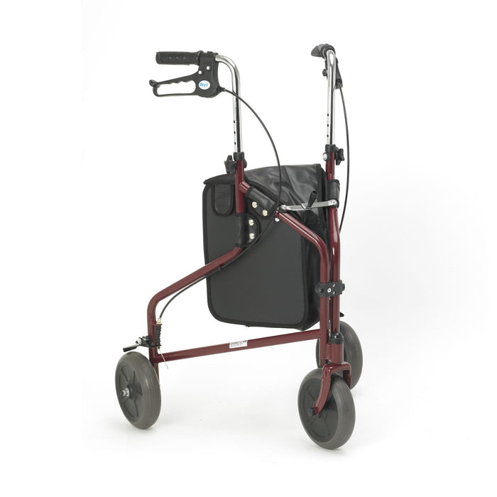Days Steel Tri Wheel Walkers with Loop Lockable Brakes by Performance Health