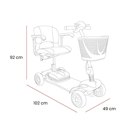 Motion Healthcare eLite Mobility Scooter
