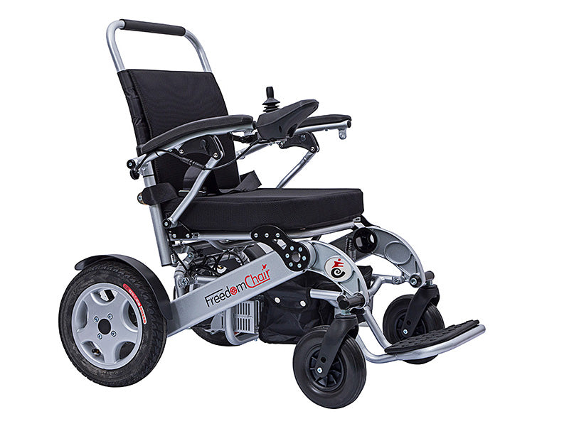 Freedom Chair Series 8 A08L by e-goes. 12.5" Drive Wheels / 250W Motors / 25 Stone User Weight
