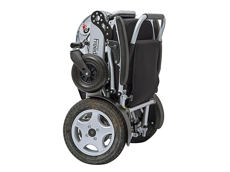Freedom Chair Series 8 A08L by e-goes. 12.5" Drive Wheels / 250W Motors / 25 Stone User Weight