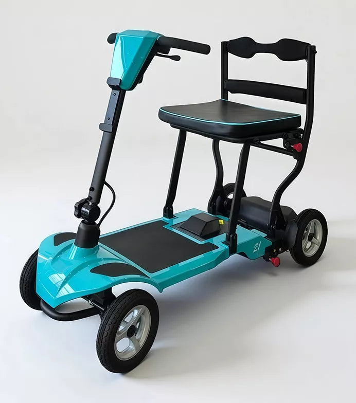 Dash Z1 Ultra Lightweight Magnesium Folding Mobility Scooter. One Of The Lightest Scooters On The Market At Just 14.9kg!