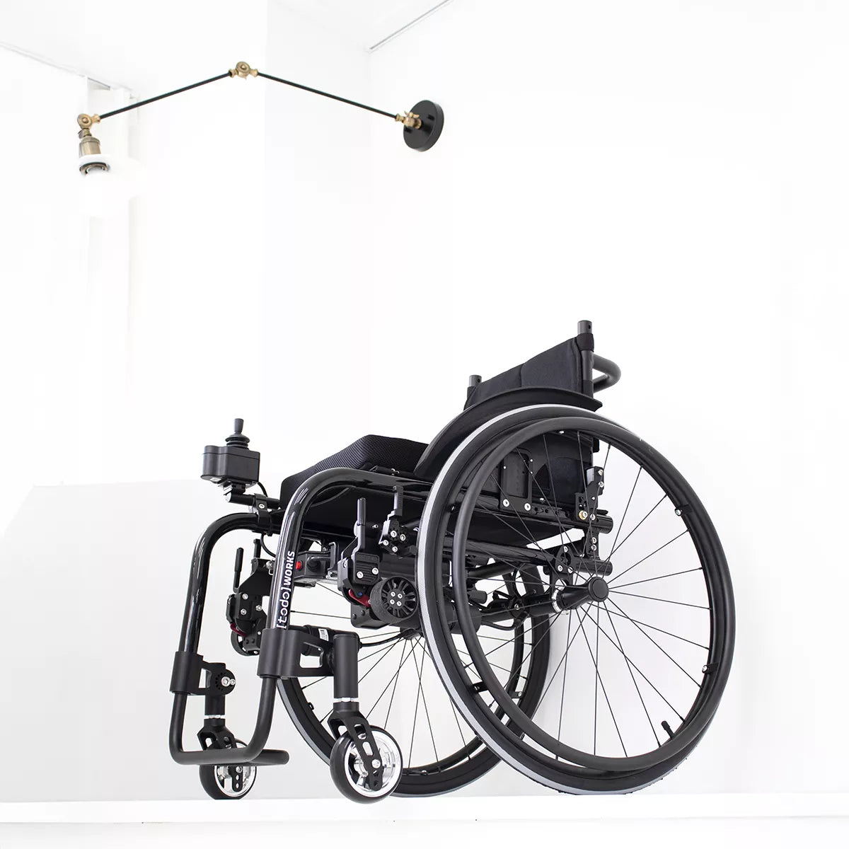 Dash Todo Drive Revolutionary Powered Drive Unit Add-On For Manual Wheelchairs. Wolrd's Lightest Add-On Kit! Adds Power Without Changing Your Chairs Foldability Or Function At Only 5kg!