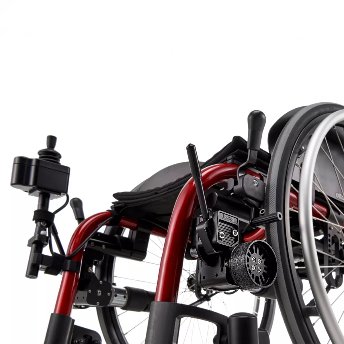 Dash Todo Drive Revolutionary Powered Drive Unit Add-On For Manual Wheelchairs. Wolrd's Lightest Add-On Kit! Adds Power Without Changing Your Chairs Foldability Or Function At Only 5kg!
