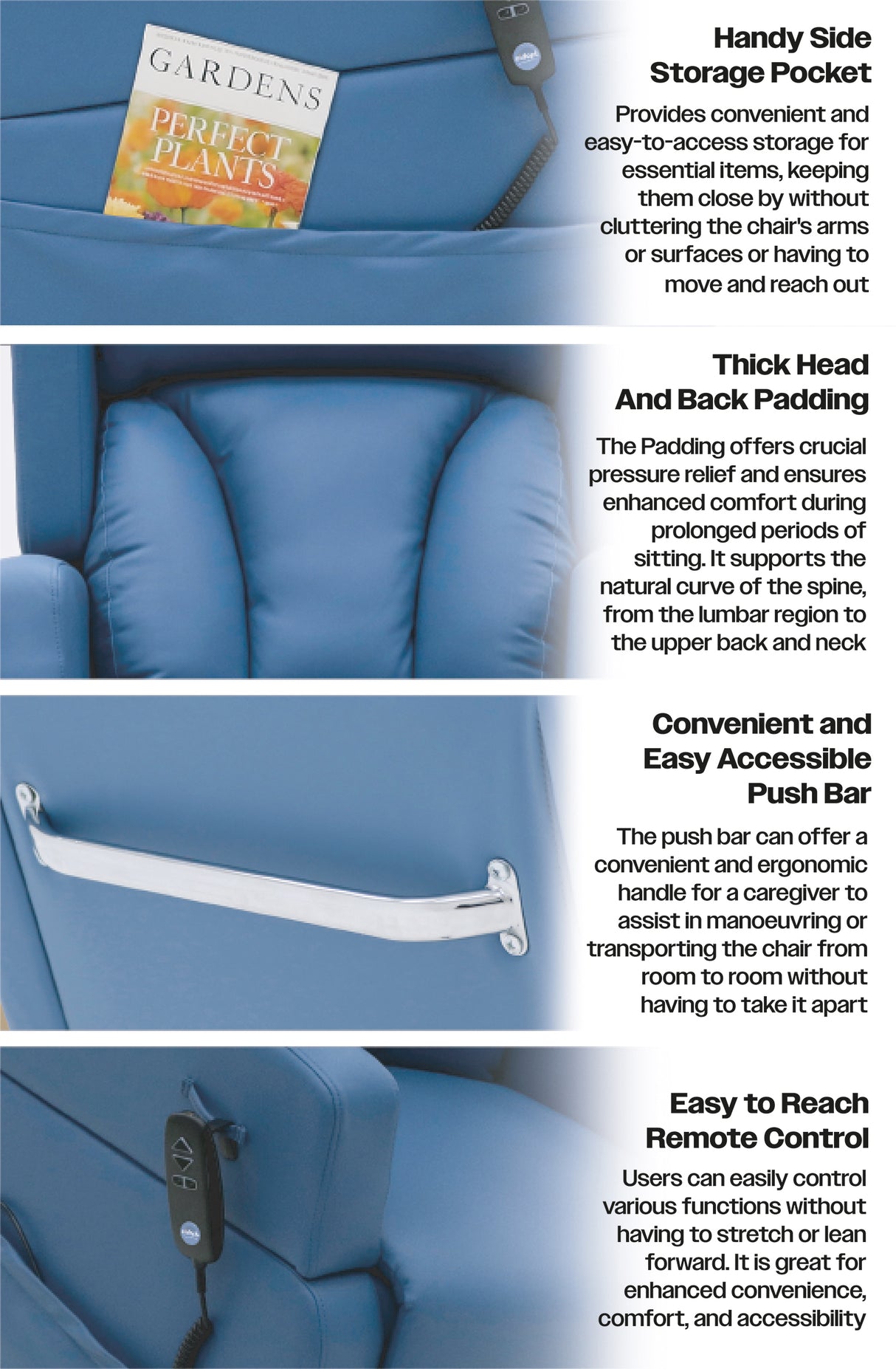 Aidapt Barrowfield Rise and Recline Chair