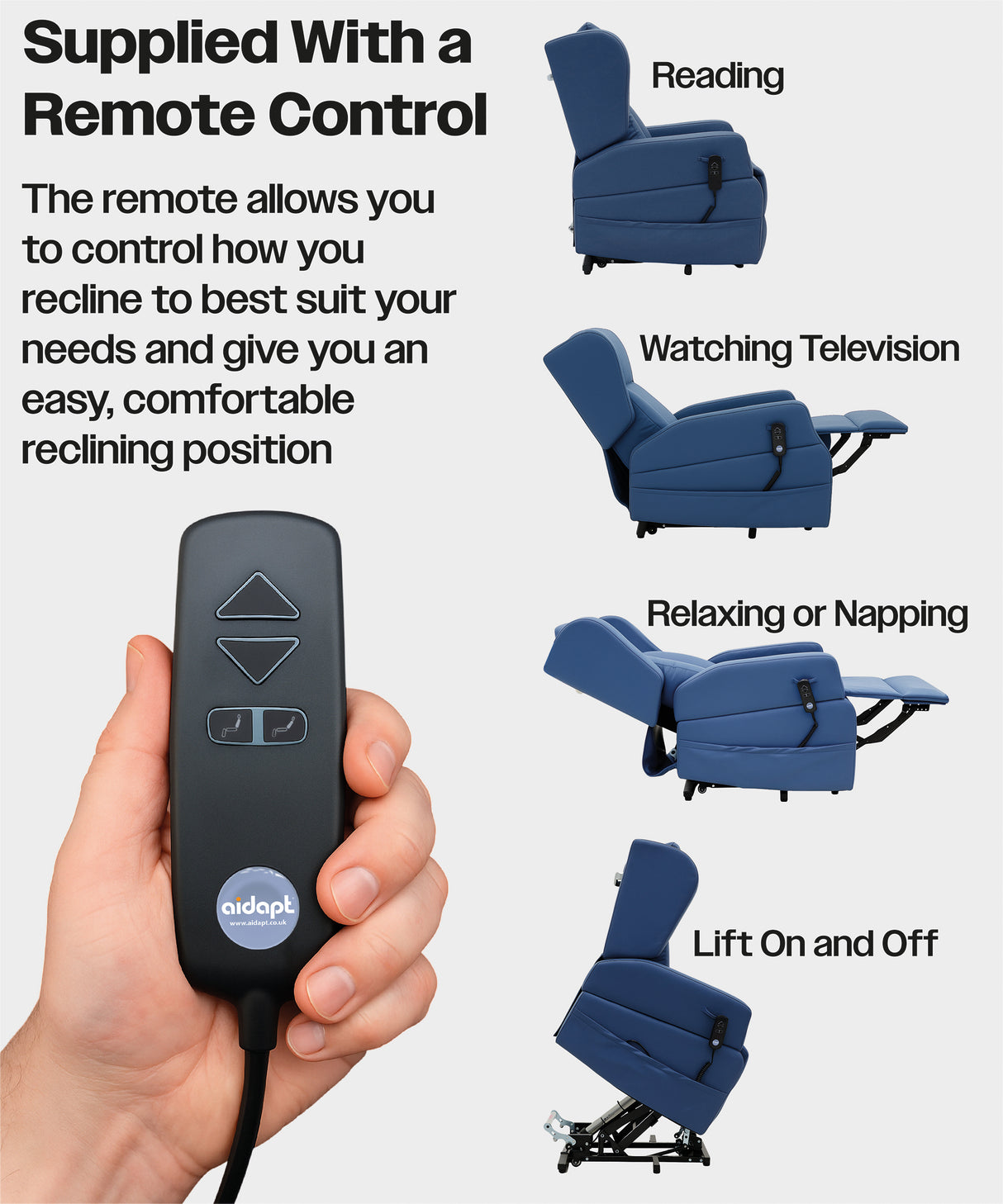 Aidapt Barrowfield Rise and Recline Chair