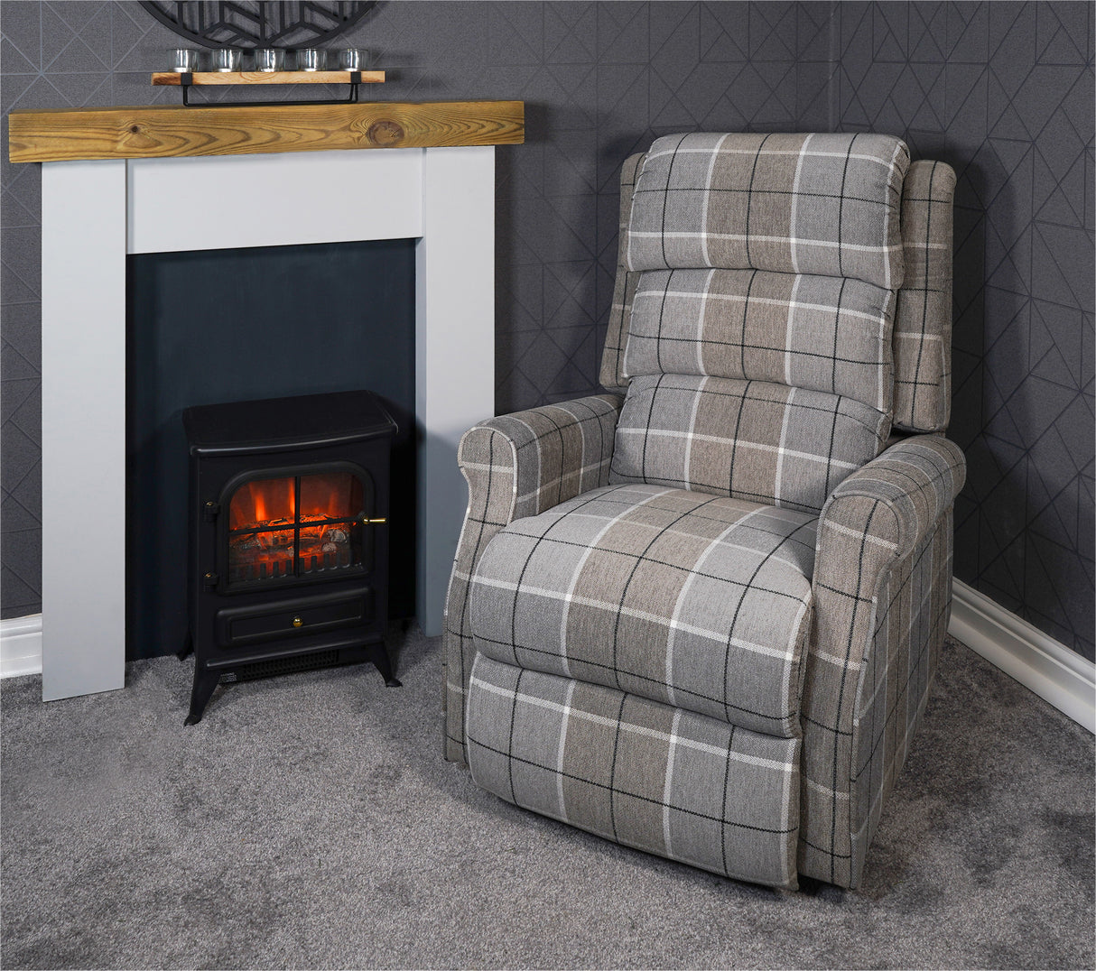 Aidapt Broadway Dual Motor Rise and Recline Chair